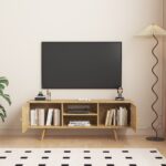 תמונת מזנון טלויזיה ברוחב 120 ס"מ במגוון צבעים לבחירה דגם אלמוג ALMOG 3