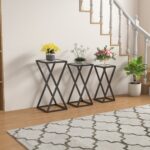 תמונת שלישיית שולחנות אלכסונים מדורגים דגם אנטיב ANTIV 4