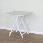 תמונת שולחן מתקפל דגם הגר HAGAR בגוון לבן 3