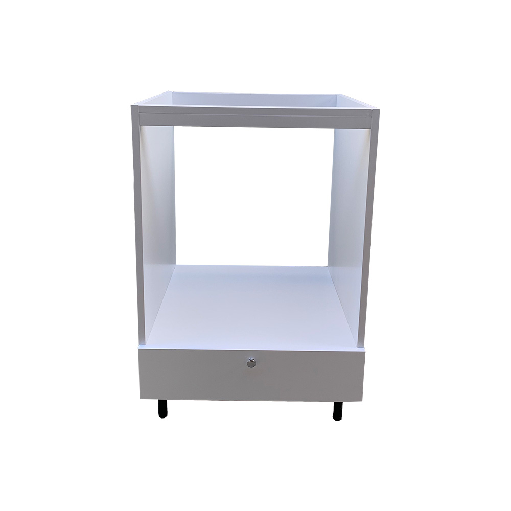 תמונת ארון שירות לתנור וכיריים משלוח חינם בילט אין (בילד אין) בגוון לבן דגם גרניט GRANIT 1