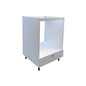 תמונת ארון שירות לתנור וכיריים משלוח חינם בילט אין (בילד אין) בגוון לבן דגם גרניט GRANIT 2