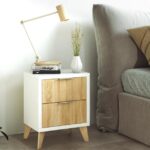 תמונת שידת לילה 2 מגירות במגוון צבעים לבחירה דגם אסטוריה ASTORIA 1