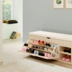 תמונת ארון נעליים גדול משולב ספסל במבחר צבעים 2