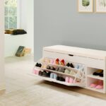 תמונת ארון נעליים משולב ספסל התארגנות במבחר צבעים 3