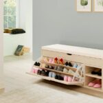 תמונת ארון נעליים משולב ספסל התארגנות במבחר צבעים 4